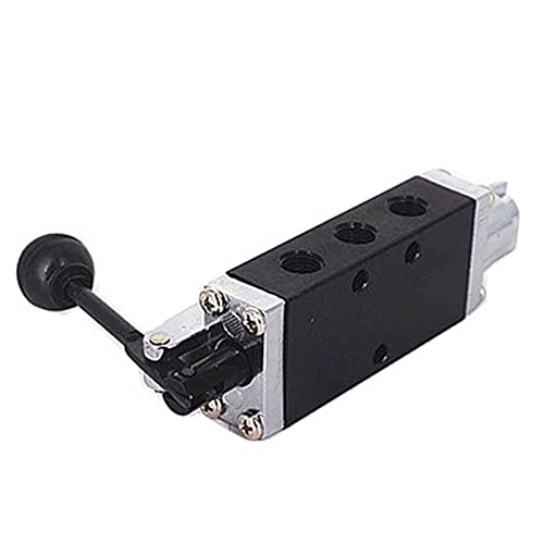 Válvula manual neumática SH-402A que elimina errores de olvido gracias al retorno automático 7