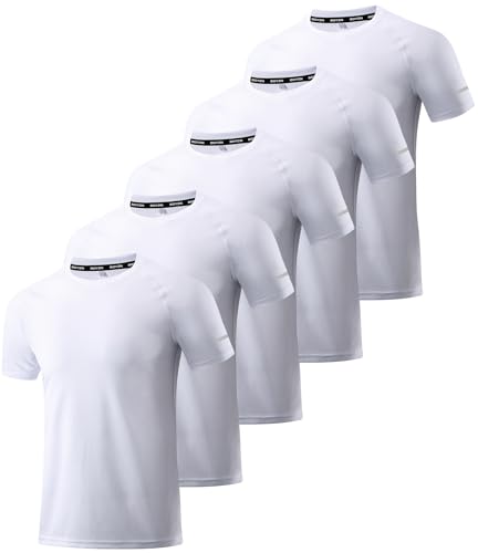 Image of Boyzn 1 or 3 Pack Men's Workout Running Shirts, Dry Fit Moisture Wicking T-Shirts, Sports Gym Athletic Short Sleeve Shirts
