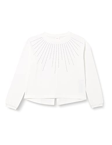 s.Oliver Camiseta de Manga Larga, Blanco, 12 años para Niñas