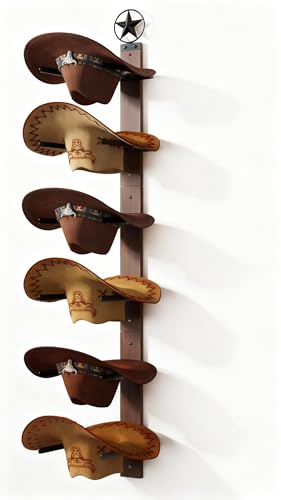 Cowboy Hat Rack for Wall