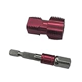 1 / 2Inch 3/4 Inch Water Pipe Tap Threader for Plumbers Enthusiasts Electric Drill Compatible Threading Tools Repair