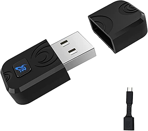 OLCLSS Wireless Audio Adapter for NS P5 P4 PC Switch/ Switch OLED, Bluetooth Audio Receiver Compatible with Airpods , Headset, Speaker(Except for PS4 Gold Headset), Not Audio Transmitter