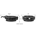 OEMTOOLS 87033 Black 4 Gallon Portable Oil Drain Pan, Antifreeze Drip Pan, Transmission Drain Pan with EZ Grip Handles and Angled Pour Spout, Splash Free