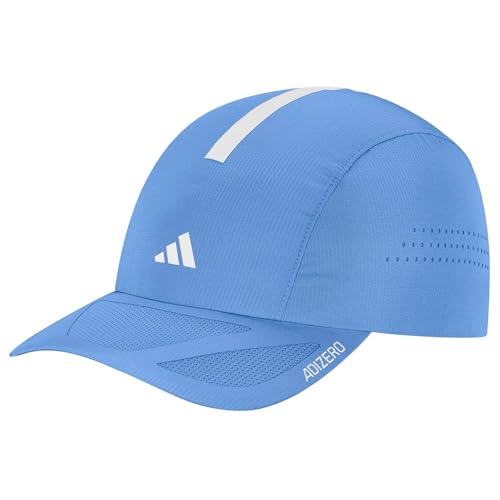 adidas Unisex RUNNINGxADIZERO Lightweight Cap Climacool, ray Blue/White, S-M
