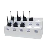 Generisch Handfunkgerätehalter, Universal-Funkgerätetasche，Wandmontierte Funkgeräte-Aufbewahrungsbox, Schreibtisch-Walkie-Talkie-Organizer Funkmikrofonhalter，Feuerwehr-Funkgerätehalter