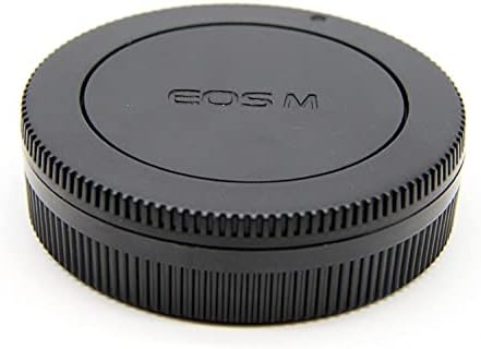 Camera Body Cap & Rear Lens Cover for Compatible for Canon EOS M50II M50 M100 M3 M5 Camera kit EF-M Mount Lens (2 Pack) - Image 3
