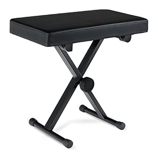 Classic Cantabile KB-01L Banquette de Clavier pour junior - Les Beatles, Paul McCartney, John Lennon, RIngo Starr, George Harrison