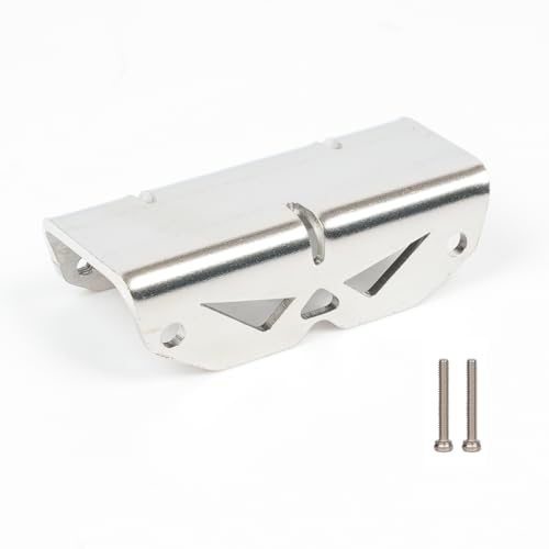 Large Stainless Steel Shock Cap Skull Guard for Arrma 1/8 Typhon 223S Typhon/Mega(Not for 1/8 6S Typhon)-ARA4306V4T1 Front Shock Top Cap Shield/Shock Head Protect/Shock Cap Bumper-Demon Eye Guard