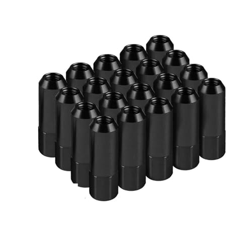 Espárrago de rueda M12x1.5 de alta resistencia y tuercas de rueda de carreras de 60mm 20 uds