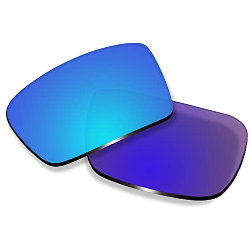 Verres de rechange polarisés en polycarbonate Oakley Gascan bleu AR