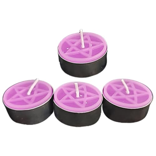Velas aromáticas para calentar el té, velas perfumadas de vela de té, velas redondas de larga combustión para decoración del hogar, pintura y relajación
