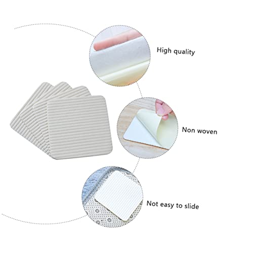 Cabilock 4 Pcs Adesivos antiderrapantes para carpetes adesivos reutilizaveis tapete antiderrapante a