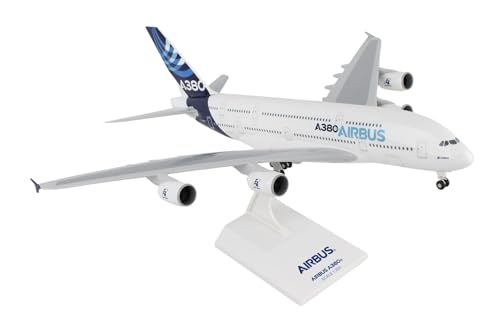 Daron Skymarks Airbus A380-800 H/C with Gear, 1/200-Scale,White