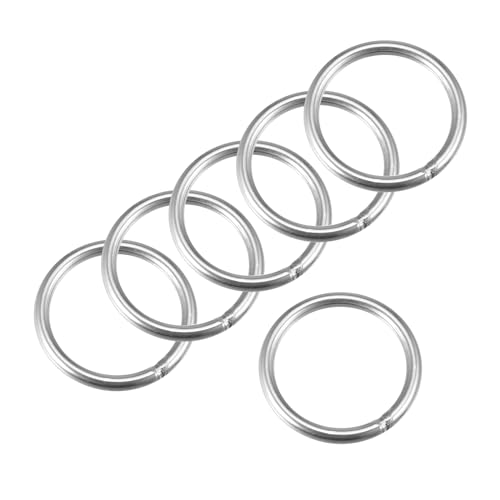 Anneau soudé en acier inoxydable 304 de 60mm pour bricolage