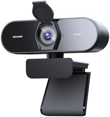 Webcam 4K UHD avec Autofocus Ultra-Rapide PDAF+CDAF, 1080P@60FPS,...