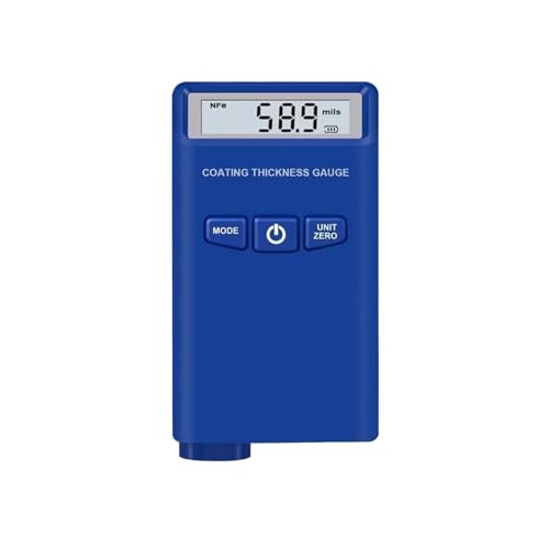 Medidor de Espesor de Pintura Digital, Herramienta de Medición de Recubrimientos de 0 a 2000 μm para Automóvil, con Sonda F/N y Pantalla LCD miniatura 1