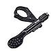 Zxpjkyu Bicycle Seatpost Remote Control Lever with Cable and End Cap, Black