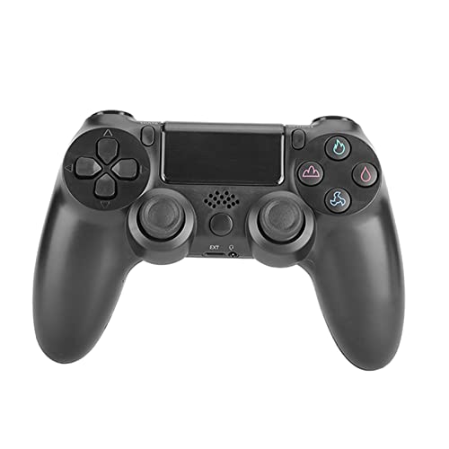 Calager Manette de Jeu Rechargeable Sensible à Double Vibration Bluetooth-compatible4.0 Joystick de Jeu sans Fil A Cover