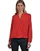 Produktbild Seidensticker Damen 122645 46 Bluse, Rot (Lipstick Red 45)