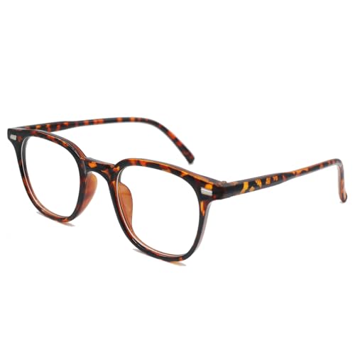 Image of LJCZKA Square Blue Light Blocking Glasses for Women Men Anti Headache and Eyestrain for Reading, Texting & Gaming