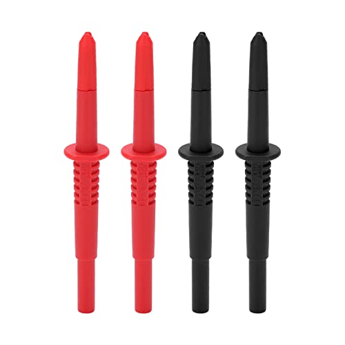 Respicefinem Maximum A Multimeter Testing Probe 13. 0×9. 0×2. 0 2Set Multimeter Testing Probe Pa Brass Lantern Tip Probes with 4Mm Banana Plug for Automotive Sensors Pa Brass