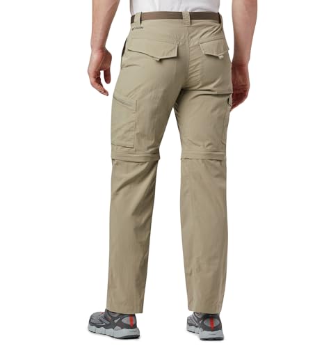 Image of Columbia Mens Ridge Silver Ridge Convertible Pant, Tusk, 44W x 36L US