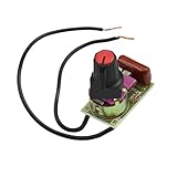 BADIKA regulador de Velocidad del Motor electromagnético Kit de Bricolaje del módulo de atenuación de 100 W con módulo de regulación de Velocidad del potenciómetro de Interruptor
