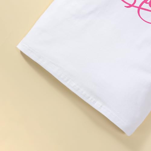 Toddler Baby Girls Birthday Princess Outfits T Shirt3