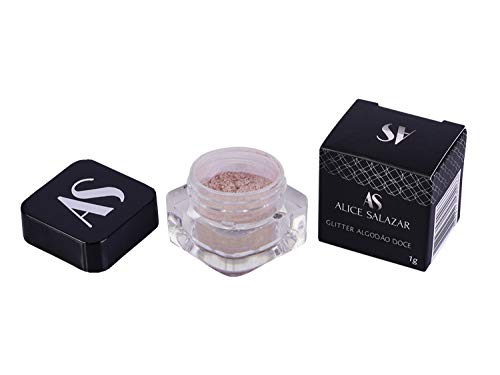 Glitter Algodão Doce, Alice Salazar, Rosa Claro