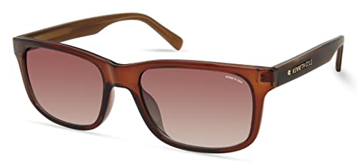 Kenneth Cole Round Dark Brown