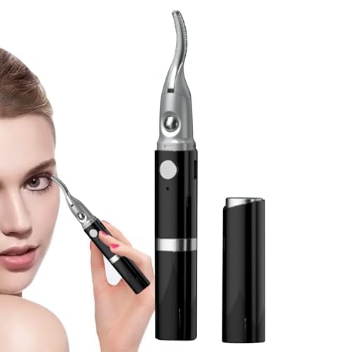 Recourbe-cils électrique portable contre les cils droits appareil chauffant rechargeable