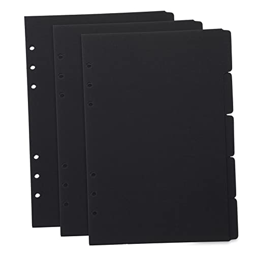 Gadpiparty 15pcs Separator Page Office Divider Monthly Planner Sticker Office Use Binder Tabs Paper Notebook Paper Divider Office Supplies Colored File Folders Recipe Divider Tabs A4 C