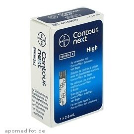 Contour Next solution de contrôle haute pour tester les bandelettes