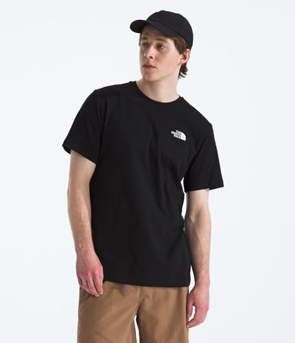 THE NORTH FACE NF0A87NVJK3 M S/S REDBOX Celebration tee T-Shirt Hombre Black Tamaño M