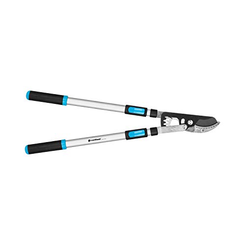 Cellfast Simple Anvil Loppers Ideal for Cutting Fresh Branches and Drifts, Lightweight Handles Made of High Resistance Aluminium 40-412, Black/Blue