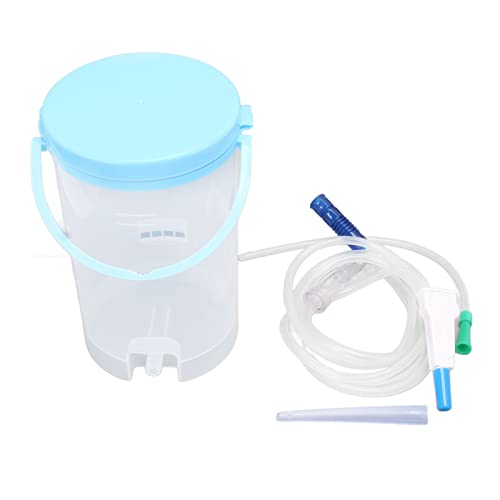 Enema kit de enema portátil de 1200ml para el hogar, kit de limpieza intestinal para alivio del estreñimiento
