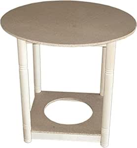 Chaises et Tables Peña Table Table Ronde démontable : Amazon.fr ...