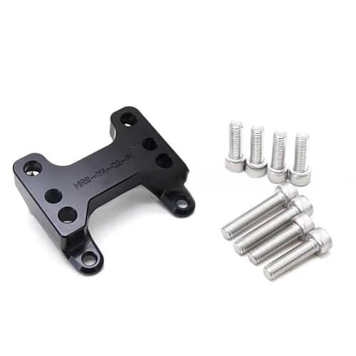 Pince de montage pour guidon moto T-MAX 560 2022-2023 rehausseur noir