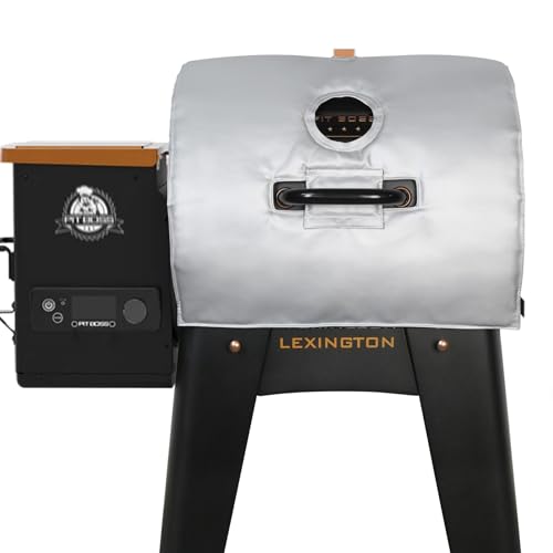 Lexington Insulated Cover for Pit Boss 500 Seriew Grill Thermal Insulation Blanket Navigator Sportsman 540 550 Wood Pellet Smoker Replacement Parts PB500NX PB500SP PB550G Accessory