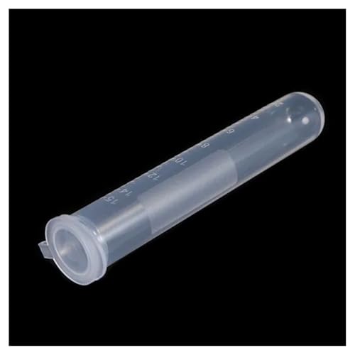 Tube à centrifuger 15 ml transparent gradué fond rond diamètre 18 mm pack 100