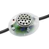 Fußdimmer 40-300W Transparent Hochvolt Universal-Dimmer Schnur-Zwischendimmer für Glühlampen, Halogen und LED 220-240V
