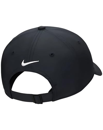 Nike Classic Adjustable Cap Low-Key & Minimalist Style (Medium- Large, Black | White)