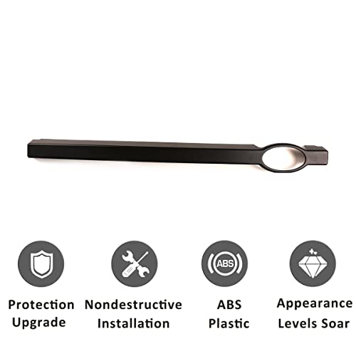 Image of Front Grille Trim Strips for Land Rover Defender 90 110 2020-2026 Grille Trim Strips Cover Frame Car Decorations Stickers (Matte Black)