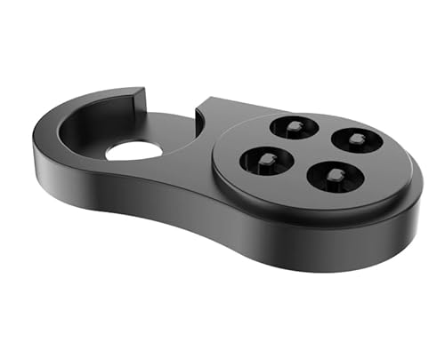 Charging Station with Four Toothbrush Holders for Electric Toothbrushes Compatible with Braun Oral B iO Series 7/8/9 9S 10S iO7 iO8 iO9