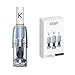 KIWI Sigaretta elettronica ricambio pod (trasparente) - Ufficiale KIWI no E-liquid no Nicotina
