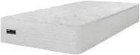 Colchão Solteiro Mola Ensacada Attractive Malha (25x88x188) Branco - Suporta até 120kg