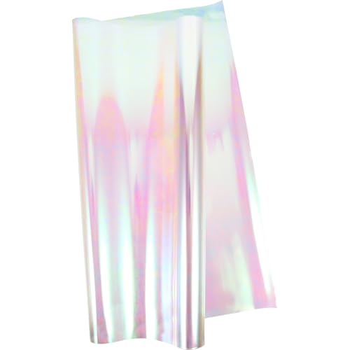 ERINGOGO Papel Celofán Iridiscente para Envolver Regalos, Rollo 56 Cm X 9,1 M, Grosor 5,8 Micras, Papel para Envolver Flores y Ramos, Envoltura Decorativa para Manualidades y Ocasiones