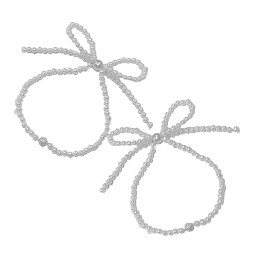 LIFKOME Alzapaños para Cortinas Decoración De Cortinas con Perlas Alzapaños con Lazo Hebillas con Perlas