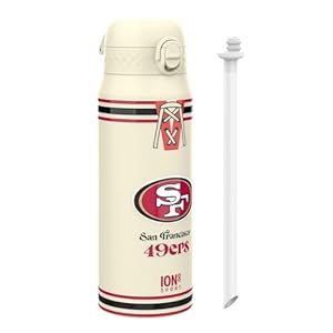 Ion8 NFL 49ers Edelstahl-Trinkflasche 750ml