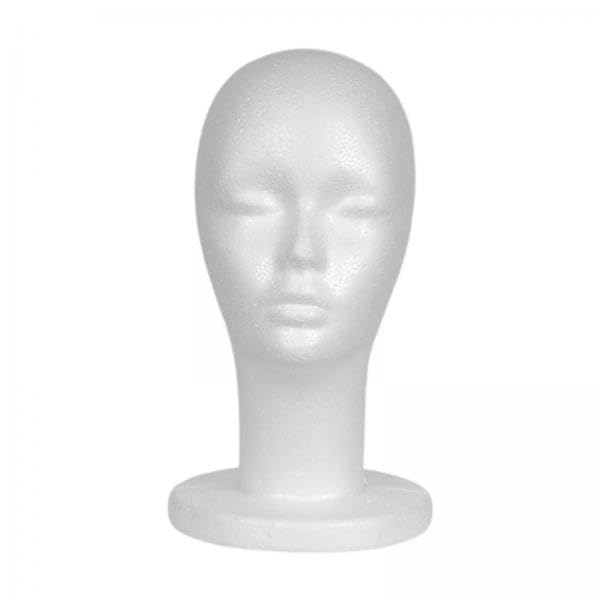 UJEAVETTE® 2xFoam Mannequin Head Wigs Display Model for Stylist Clothing Stores Salon style A-image-38